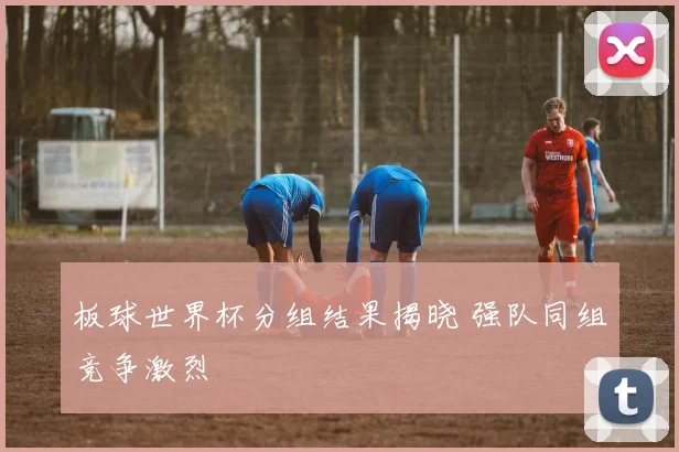 板球世界杯分组结果揭晓 强队同组竞争激烈